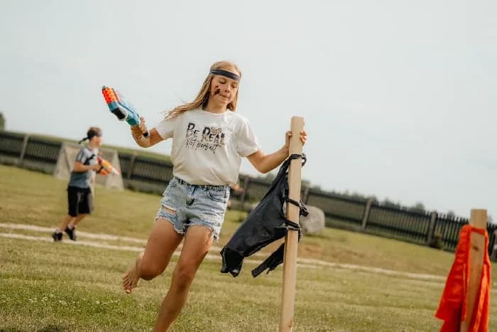 Nerf ballīte — Smaidu Darbnīca