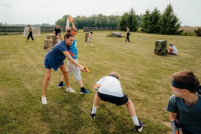 Nerf ballīte — Smaidu Darbnīca